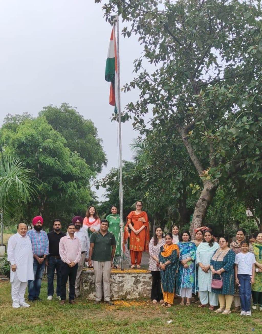 Government Polytechnic College Khunimajra Celebrates Independence Day Pays Tribute to Freedom Fighters